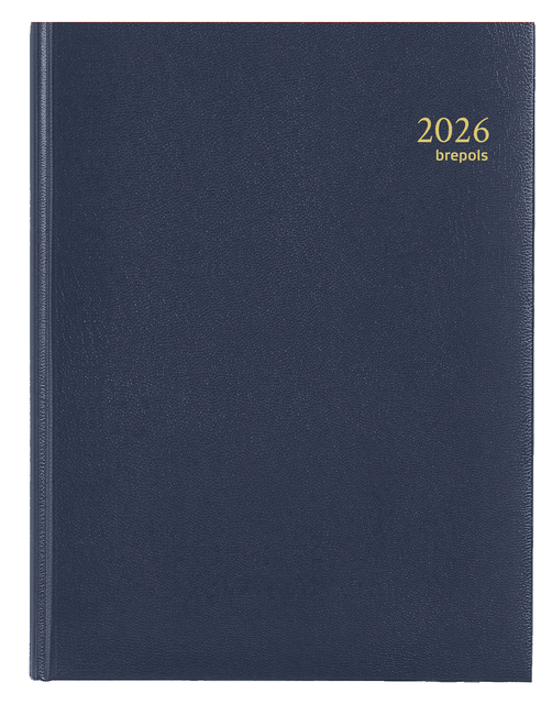 Agenda 2026 Brepols Timing Lima 7dagen/2pagina's viertalig blauw Agenda 2026 Brepols Timing Lima 7dagen/2pagina's viertalig blauw