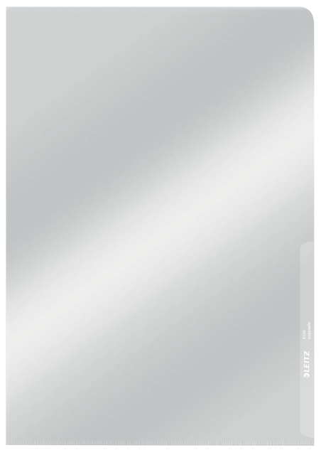 Insteekmap L-model Leitz Premium copy safe 0.15mm PVC A4 glashelder 100 stuks Insteekmap L-model Leitz Premium copy safe 0.15mm PVC A4 glashelder 100 stuks