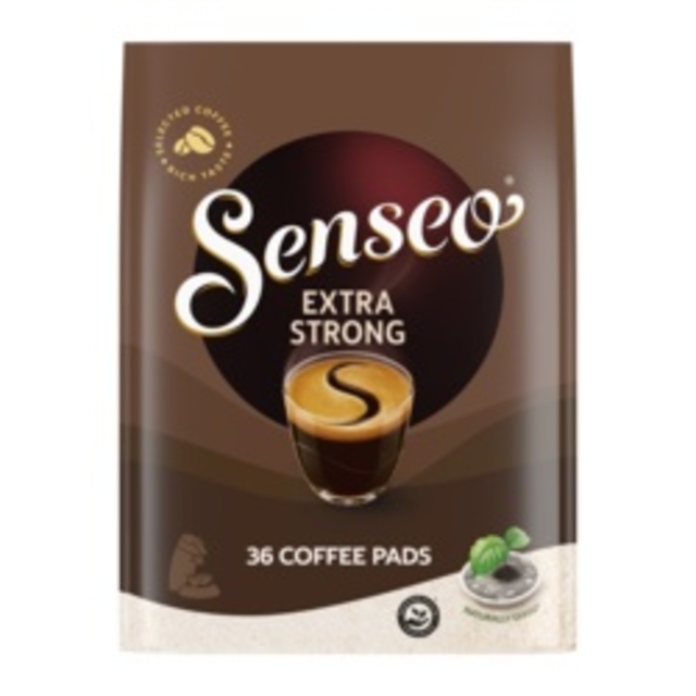 Koffiepads Douwe Egberts Senseo extra strong 36 stuks Koffiepads Douwe Egberts Senseo extra strong 36 stuks