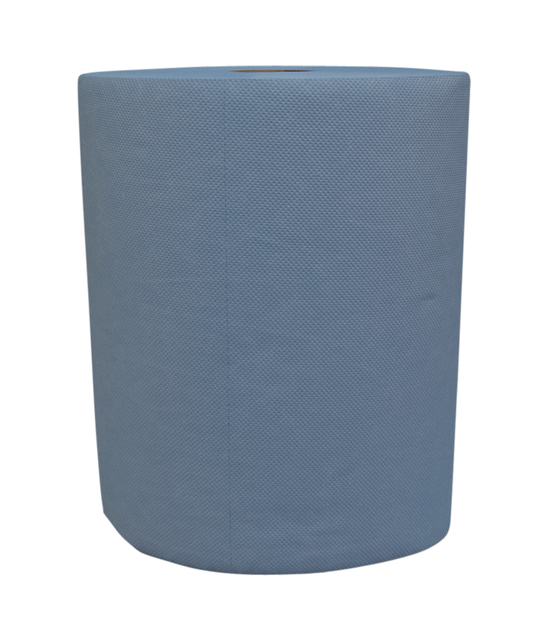 Poetspapier Katrin Industrial groot 2-laags 500 vel blauw 481108