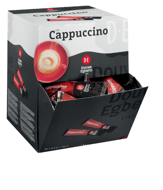 Koffiesticks Douwe Egberts cappuccino 80st Koffiesticks Douwe Egberts cappuccino 80st