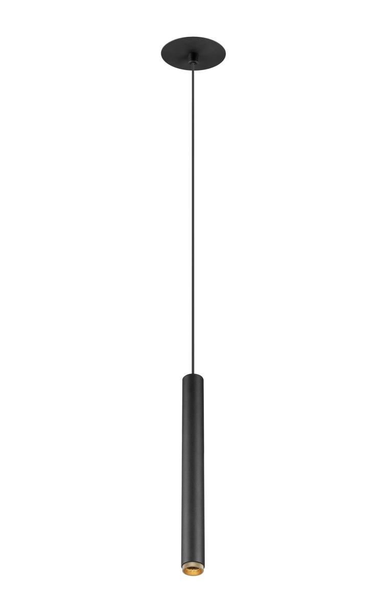 hanglamp, pendel, zwart, eenvoudig ontwerp, gouden binnenkant