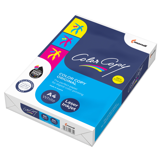 Kopieerpapier, A4-formaat, Wit papier, 90 g/m², Laser- en inkjetgeschikt