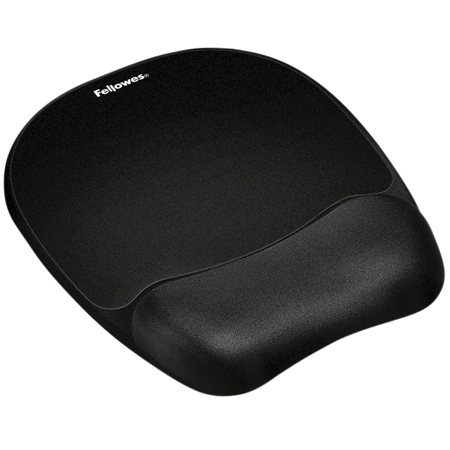 Muismat met polssteun Fellowes Memoryfoam zwart Muismat met polssteun Fellowes Memoryfoam zwart