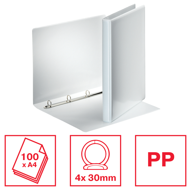 binder, presentation, ring binder, polypropylene, A4 sheets