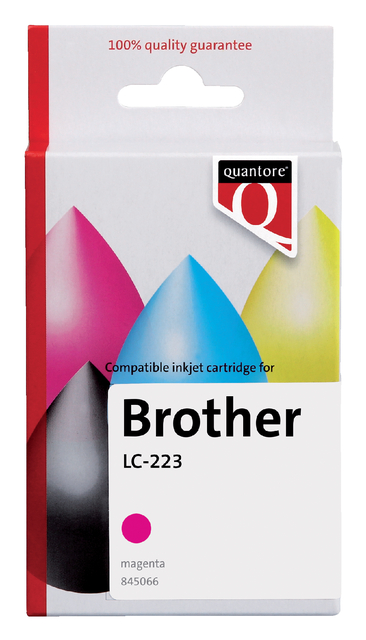 Inktcartridge Quantore alternatief tbv Brother LC-223 rood Inktcartridge Quantore alternatief tbv Brother LC-223 rood
