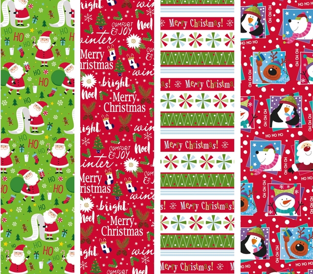 Inpakpapier Design Group Kerst 300x100cm assorti Inpakpapier Design Group Kerst 300x100cm assorti