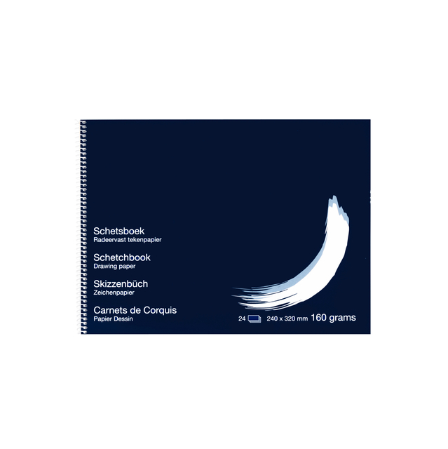 Schetsboek Papyrus 240x320mm 160gr 24 vel Schetsboek Papyrus 240x320mm 160gr 24 vel