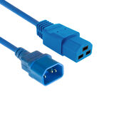 ACT Netsnoer C14 - C21 IEC60320 blauw 1 m