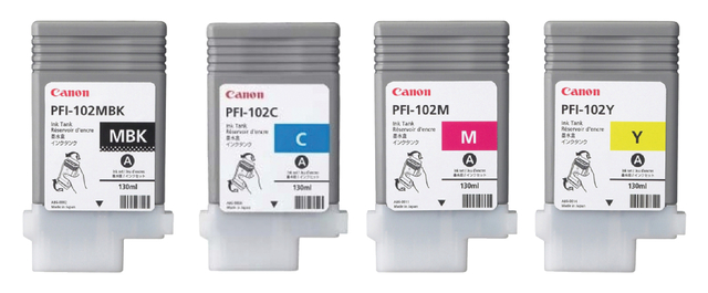 Inktcartridge Canon PFI-102 zwart