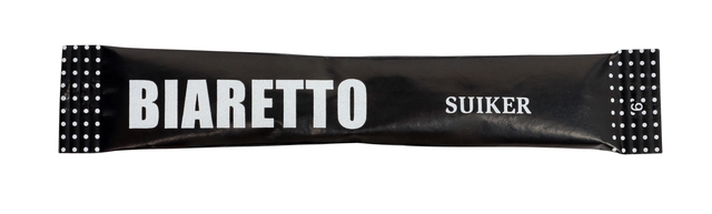 Suikersticks Biaretto 4 gram 600 stuks Suikersticks Biaretto 4 gram 600 stuks