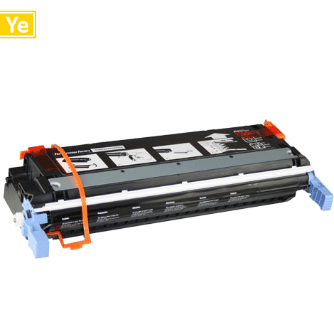 Huismerk Toner - HP 645A (C9732A) compatibel, geel