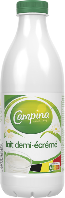 Melk Campina halfvol petfles houdbaar 1 liter Melk Campina halfvol petfles houdbaar 1 liter