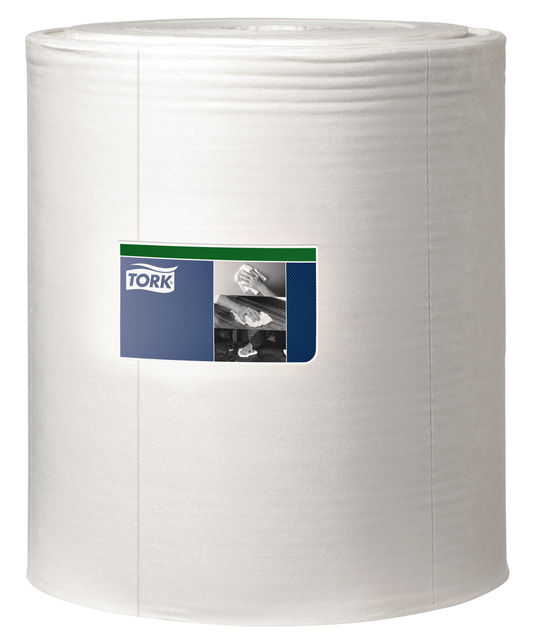 Reinigingsdoek Tork W1 Premium 1-laags 380m wit 510104