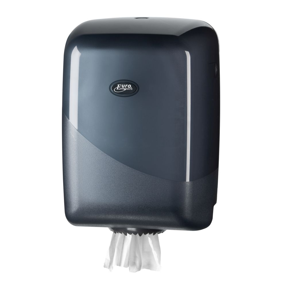 Pearl Black Poetsroldispenser Centerfeed Midi zwart