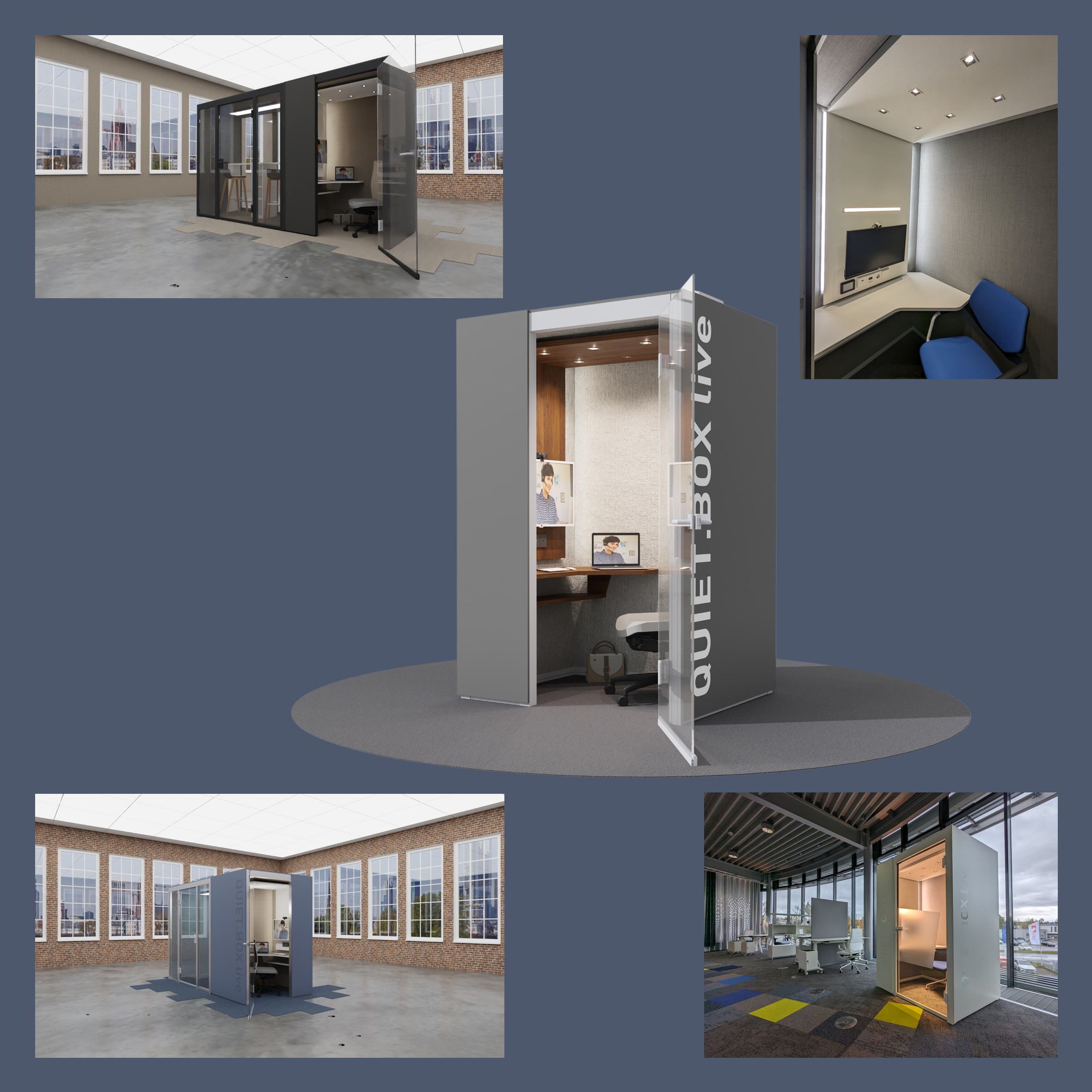 Revolutioneer videobellen met QUIET.BOX LIVE: De ultieme room-in-room oplossing van König & Neurath Revolutioneer videobellen met QUIET.BOX LIVE: De ultieme room-in-room oplossing van König & Neurath