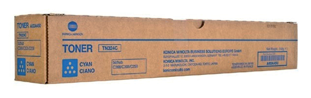 Tonercartridge Konica Minolta A8DA450 TN-324C blauw Tonercartridge Konica Minolta A8DA450 TN-324C blauw