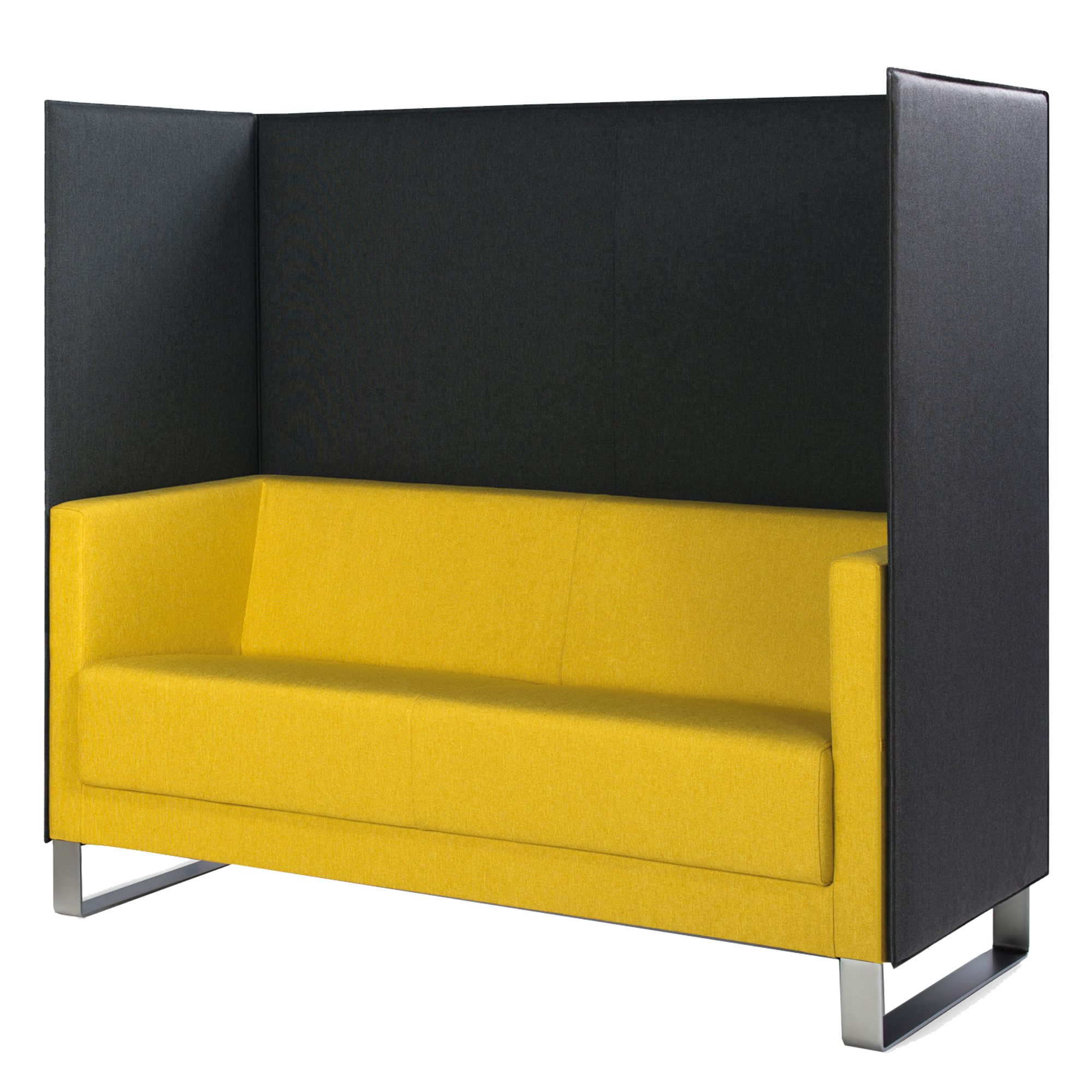 Sit!Box - Privacy 2,5-zitsbank met geluidsisolatie