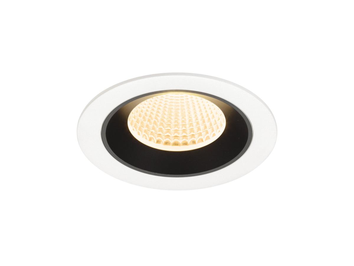 inbouwspot, spotlicht, LED, warm wit, cirkelvormig