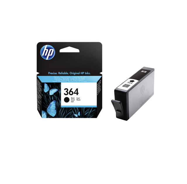 Inktcartridge HP CB316EE 364 zwart Inktcartridge HP CB316EE 364 zwart