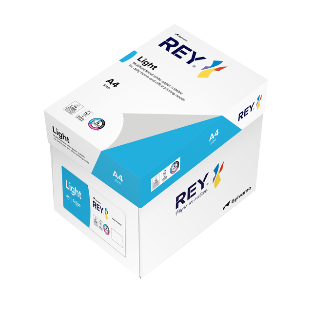 Kopieerpapier Rey Office Light A4 75gr wit 500 vel