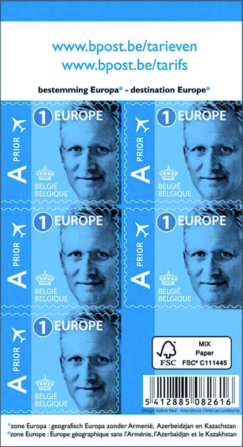postzegels, europa, 1-europa, belgië, a-prior