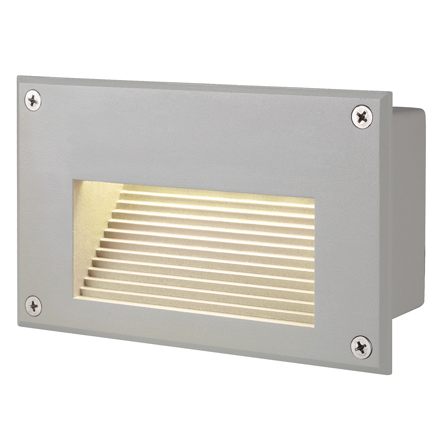 BRICK LED DOWNUNDER zilvergrijs 1xLED 3000K