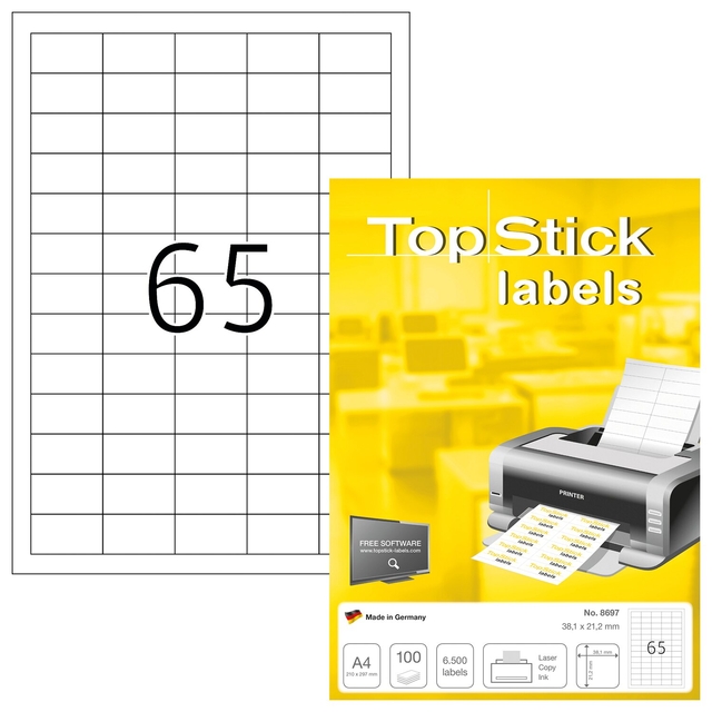 labels, printer, labels sheet, A4, grid sheet
