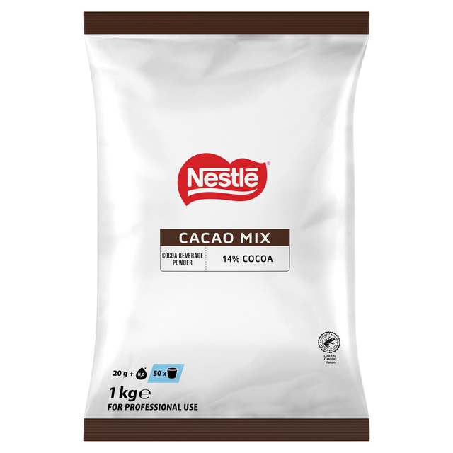 cacao mix, cocoa powder, cocoa beverage powder, 1 kg, professional use