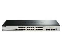 D-Link DGS-1510-28X | Managed L3 Stackable Smart Switch | 28 Poorten | Gigabit Ethernet (10/100/1000 Mbps) | 24x RJ45 + 4x SFP+ D-Link DGS-1510-28X | Managed L3 Stackable Smart Switch | 28 Poorten | Gigabit Ethernet (10/100/1000 Mbps) | 24x RJ45 + 4x SFP+