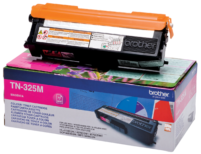 Toner Brother TN-325M rood Toner Brother TN-325M rood