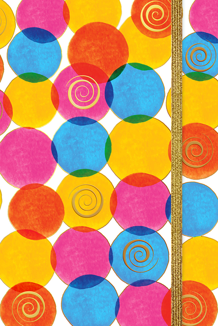 stickers, cirkels color, patroon, vlekken, huls/liniaal