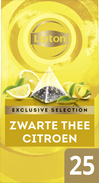 Thee Lipton Exclusive citroen 25x2gr Thee Lipton Exclusive citroen 25x2gr