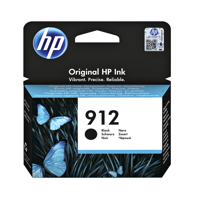 Inktcartridge HP 3YL80AE 912 zwart Inktcartridge HP 3YL80AE 912 zwart
