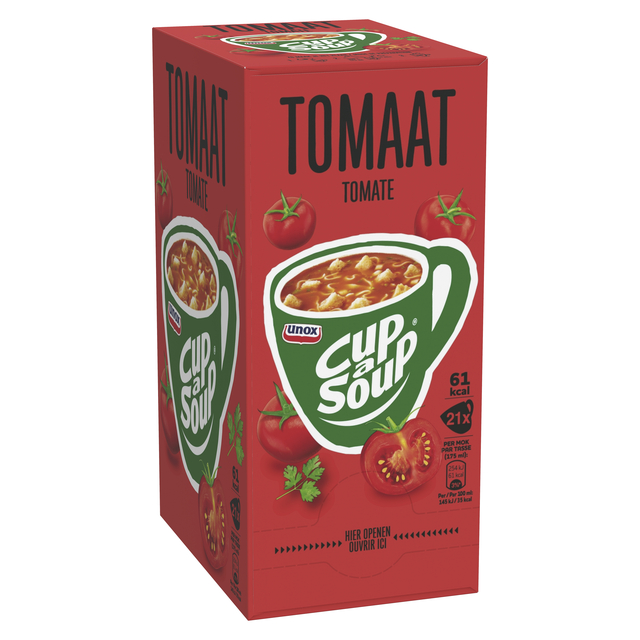 Cup-a-Soup Unox tomaat 21x175ml Cup-a-Soup Unox tomaat 21x175ml