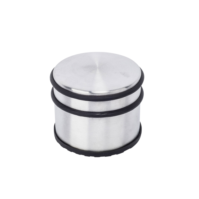 Deurstopper BRASQ met rubberen ringen rvs Deurstopper BRASQ met rubberen ringen rvs