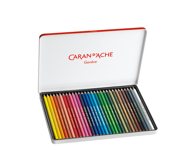 Kleurpotloden Caran d'Ache Swisscolor aquarel 30 stuks assorti