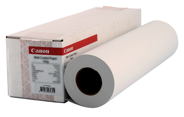 Inkjetpapier Canon 432mmx45m 90gr mat gecoat Inkjetpapier Canon 432mmx45m 90gr mat gecoat