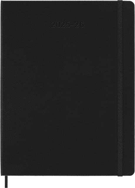 Agenda 2025/2026 Moleskine 18M Planner Weekly 7dagen/1pagina XL hc black Agenda 2025/2026 Moleskine 18M Planner Weekly 7dagen/1pagina XL hc black
