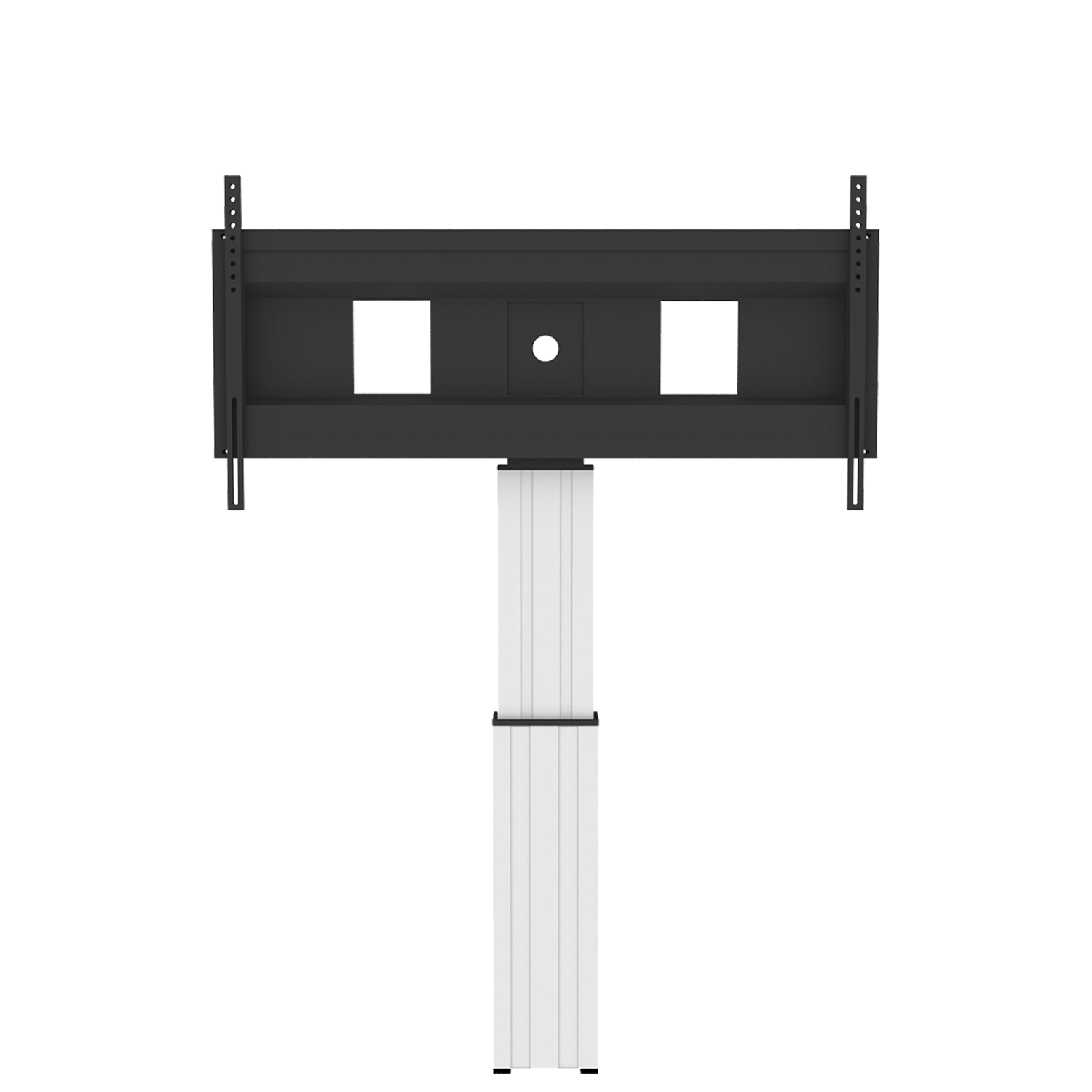 Elektrisch in hoogte verstelbare XL monitor muurbeugel, 50 cm slag Elektrisch in hoogte verstelbare XL monitor muurbeugel, 50 cm slag