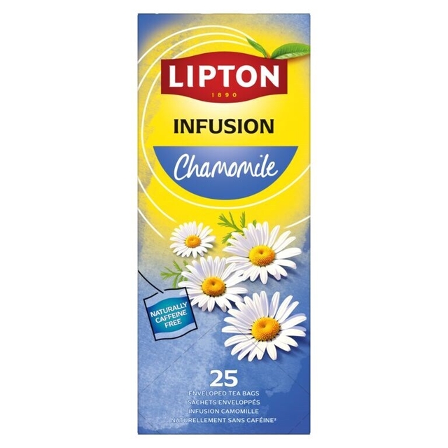 infusie, kamille, theezakjes, 25,  enveloppes