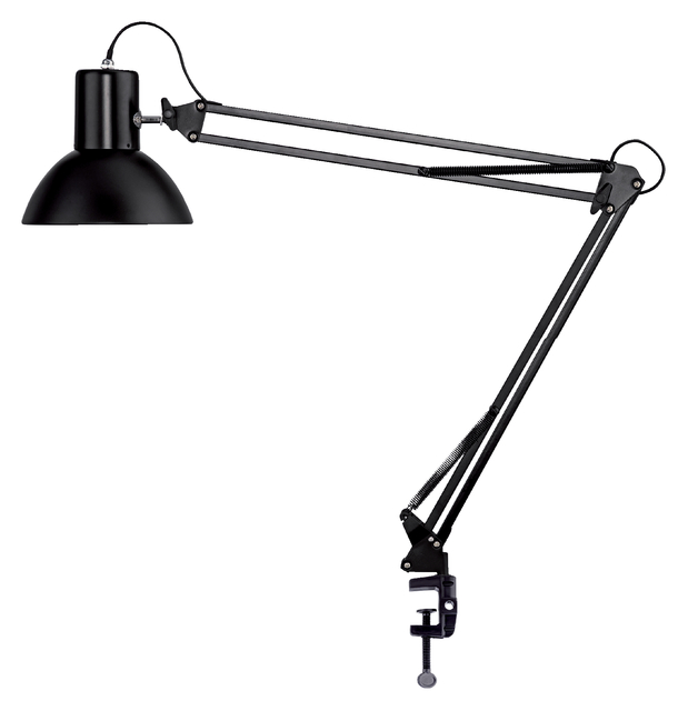 Bureaulamp Unilux Success 66 led tafelklem zwart Bureaulamp Unilux Success 66 led tafelklem zwart