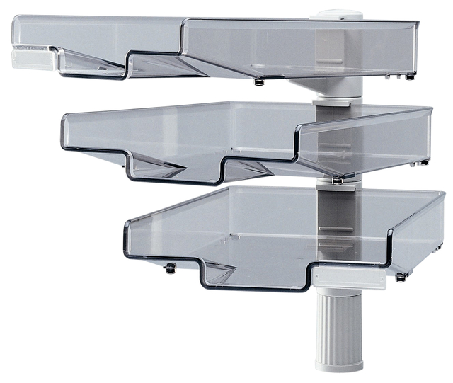 Brievenbak Hansa met 360 graden zwenkarm 3stuks grijs Brievenbak Hansa met 360 graden zwenkarm 3stuks grijs