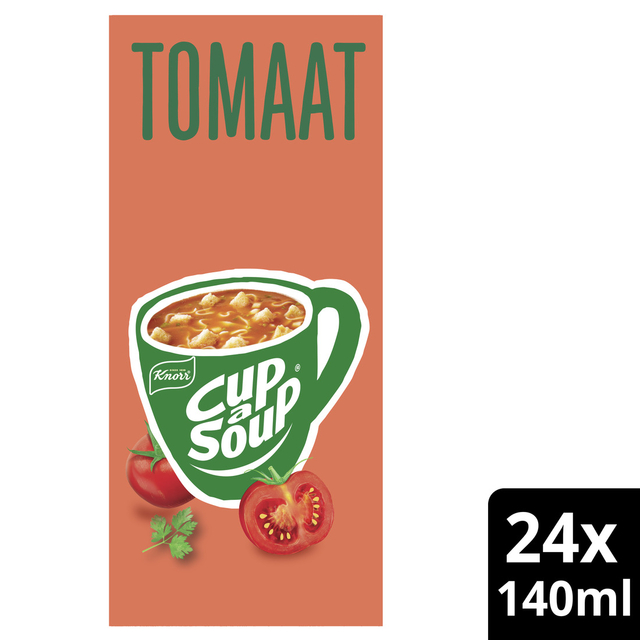 Cup-a-Soup Knorr tomaat 24x140ml Cup-a-Soup Knorr tomaat 24x140ml