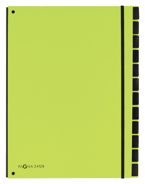 Sorteermap Pagna Trend A4 12 tabs appelgroen Sorteermap Pagna Trend A4 12 tabs appelgroen