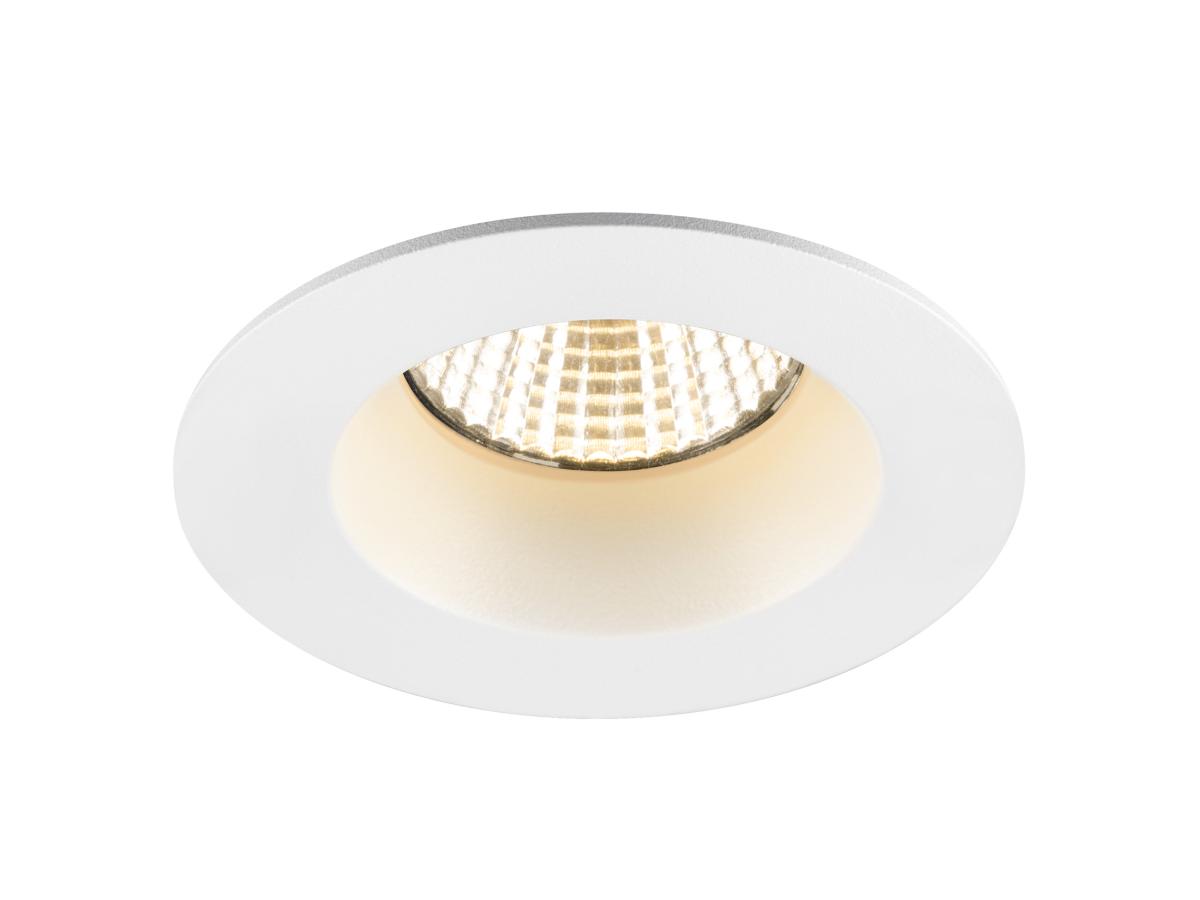 downlight, recessed, spotlight, LED, witte afwerking