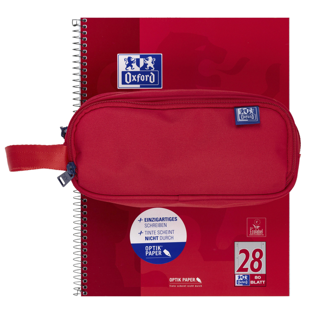 Pennenetui Oxford B-Smart rood