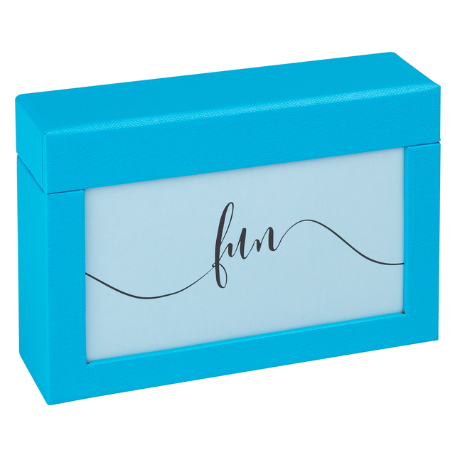 Fotobox walther design Fun 10x15cm 100 foto's oceaan blauw Fotobox walther design Fun 10x15cm 100 foto's oceaan blauw