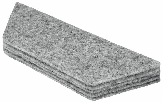 Navulling Nobo voor magnetische whiteboardwisser wit 10 stuks Navulling Nobo voor magnetische whiteboardwisser wit 10 stuks