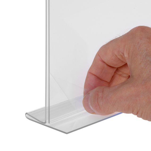 acrylglas, kader, posterhouder, blokglas, transparant